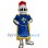 ‌Crusader Knight Mascot Costume