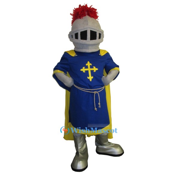 ‌Crusader Knight Mascot Costume