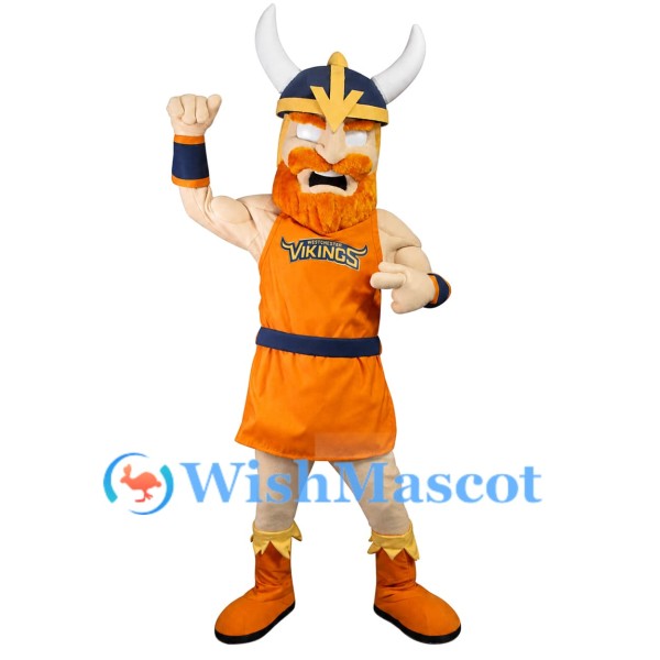 Power Viking Mascot Costume