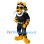 Cool Police Tiger Mascot Costume