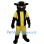 Sporty Black Bull Mascot Costume