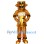 Shiny Gold Robot Mascot Costume