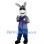 Cool Gray Donkey Mascot Costume