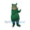 Green Devil Mascot Costume