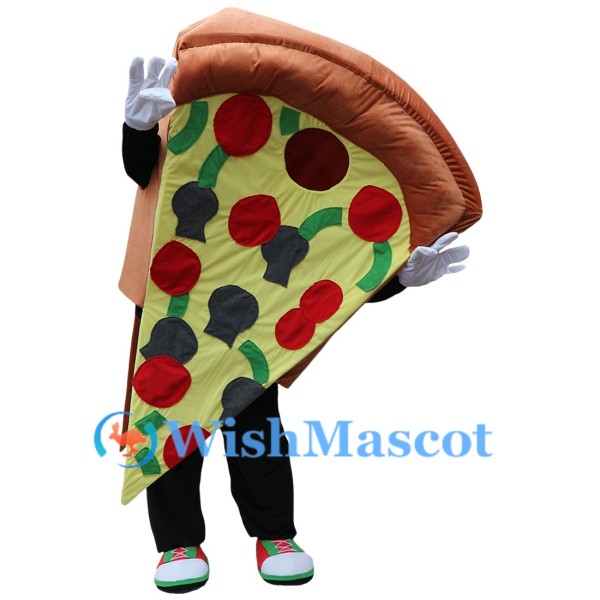 Pizza Slice Mascot Costume