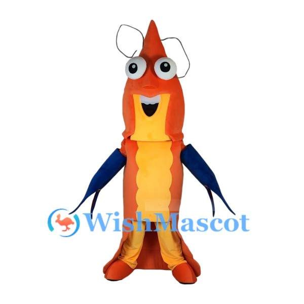 Shrimp Mascot Costume