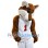 Basketball Fox Mascot Costume