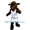 ‌Athletic Bull Mascot Costume
