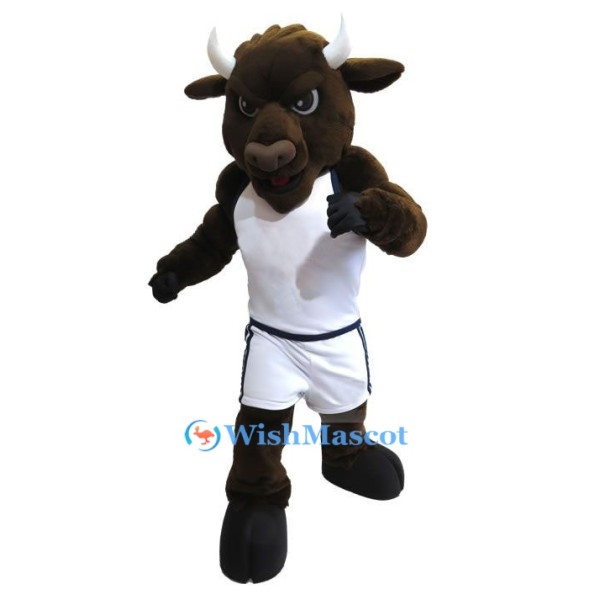 ‌Athletic Bull Mascot Costume