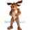 ‌Muscular Moose Mascot Costume