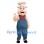 ‌Cartoon Pig Chef Mascot Costume