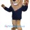 Friendly Adult Lion Mascot Costume