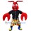Happy Lobster Mascot Costume