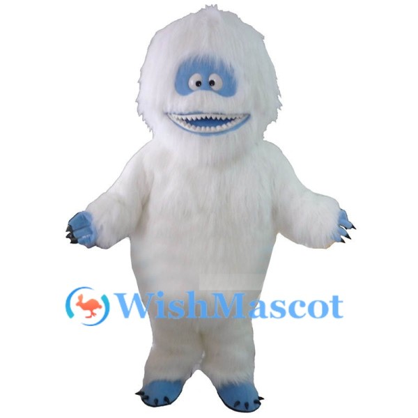 White Yeti Mascot Costume
