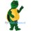 Friendly Green Turtle Mascot Costume