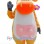 Orange Cow Mascot Costume