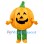 Happy Pumpkin Mascot Costume
