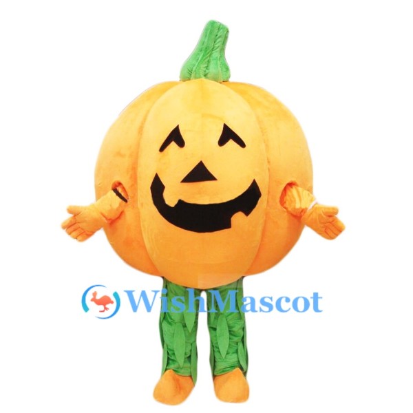 Happy Pumpkin Mascot Costume