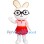 Rabbit Girl Mascot Costume
