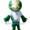 Green Bird Mascot Costume
