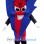 Red & Blue Lightning Mascot Costume