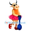‌Ballerina Cow Mascot Costume