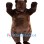 Lifelike Brown Bear Mascot Costume
