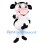Cute Cartoon Cow Mascot Costume