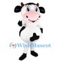 Cute Cartoon Cow Mascot Costume