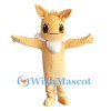 Cute Yellow Eevee Mascot Costume