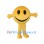 Bright Smiley Face Mascot Costume