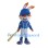 ‌Energetic Baseball Rabbit Mascot Costume