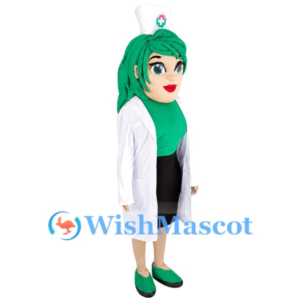 Female Nurse Mascot Costume