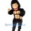 Muscular Gorilla Mascot Costume