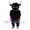 Power Black Bull Mascot Costume