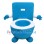 Blue Toilet Mascot Costume