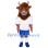 Sports Lightweight Bull Mascot Costume