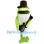 Rock Green Fish Mascot Costume