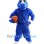 Basketball Blue Horse Mascot Costume