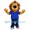 Friendly University Lion Mascot Costume