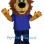 Friendly University Lion Mascot Costume