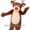 ‌Rudolph the Red-Nosed Reindeer Mascot Costume