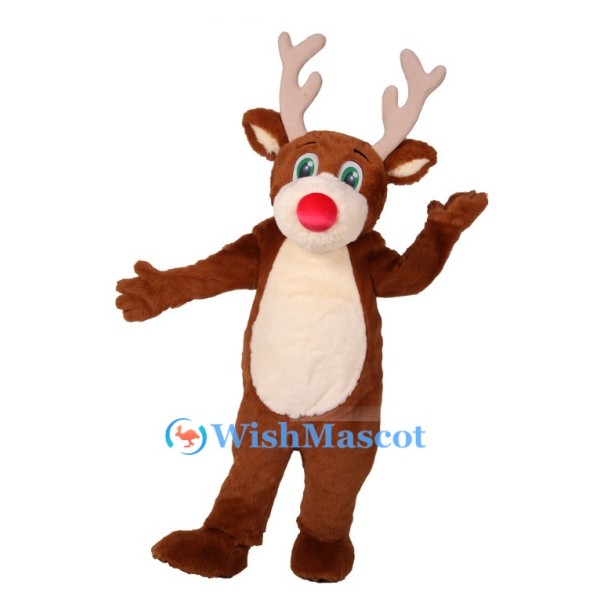 ‌Rudolph the Red-Nosed Reindeer Mascot Costume