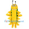 Yellow Caterpillar Mascot Costume