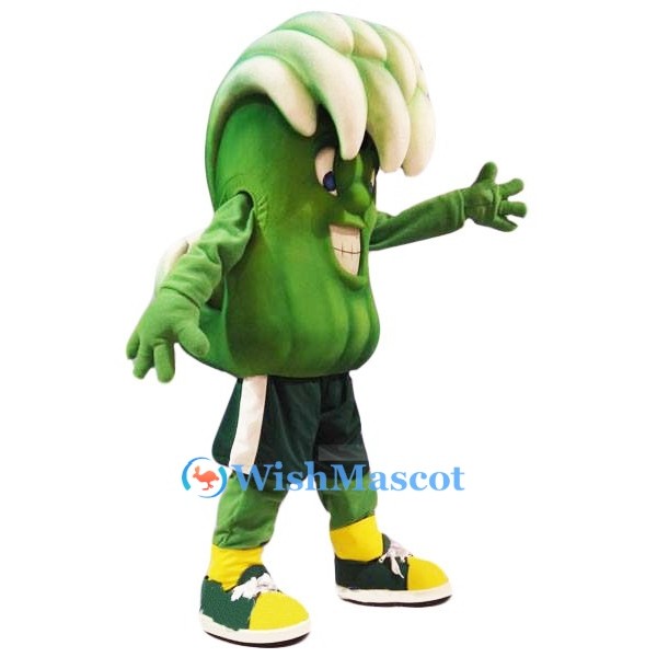 Fierce Green Wave Mascot Costume