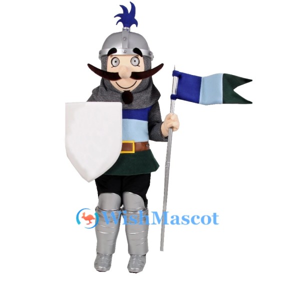Knight Mascot Costume in Armor