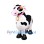 Superb Plush Cow Mascot Costume