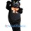 ‌Black Panther Mascot Costume with Event Wear