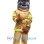 ‌Firefighter Bulldog Mascot Costume