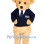 ‌Police Bear Mascot Costume